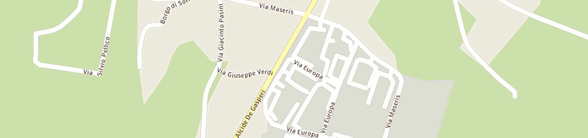 Mappa della impresa fabbro mariangela e c snc a DIGNANO