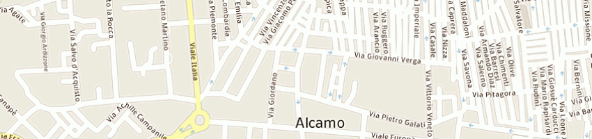 Mappa della impresa di gaetano srl a ALCAMO