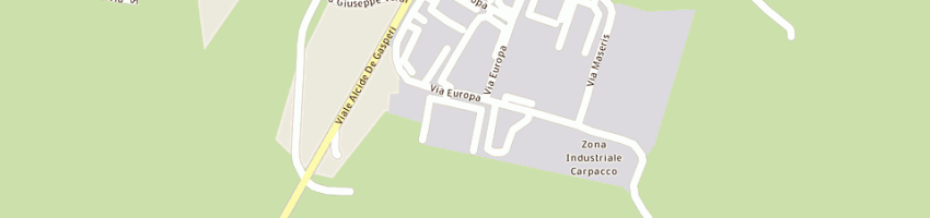 Mappa della impresa centro dolce friuli (srl) a DIGNANO