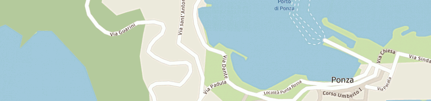 Mappa della impresa andreozzi tommaso a PONZA