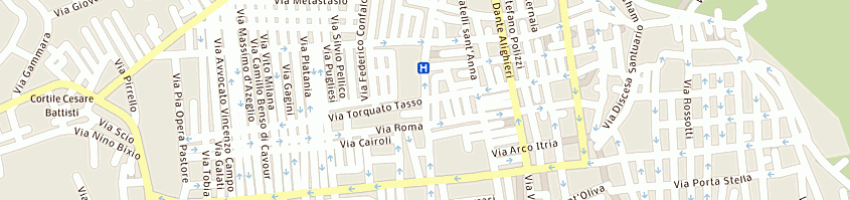 Mappa della impresa messana antonino a ALCAMO