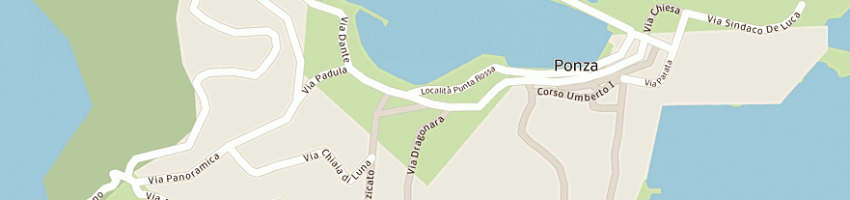 Mappa della impresa mazzella luigi e c societa' in nome collettivo a PONZA