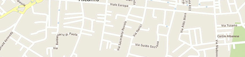 Mappa della impresa mancuso damiano a ALCAMO