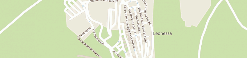 Mappa della impresa nicoli orsola a LEONESSA