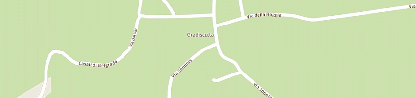Mappa della impresa trattoria da toni a VARMO