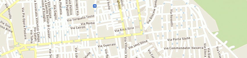 Mappa della impresa reale salvatore a ALCAMO