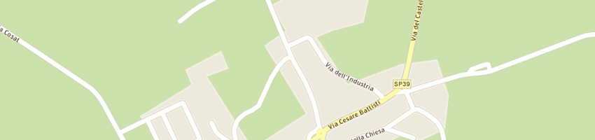 Mappa della impresa polignone giuseppe a SEDEGLIANO
