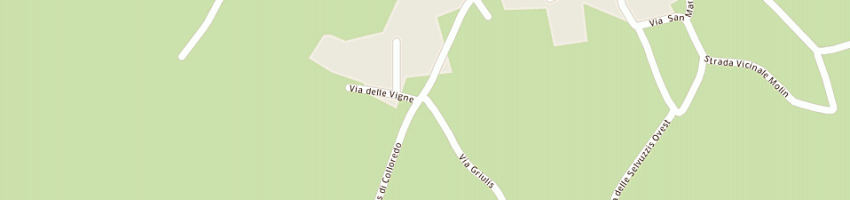 Mappa della impresa mattiello danilo snc di mattiello francesco e c a CODROIPO