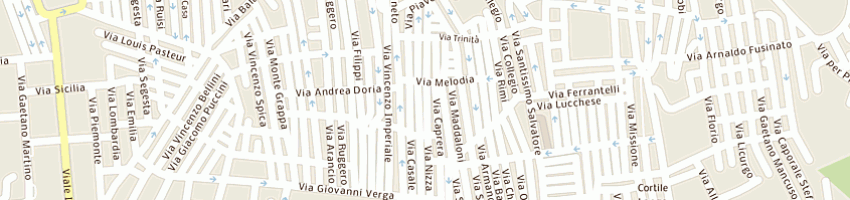 Mappa della impresa calvaruso giuseppe a ALCAMO