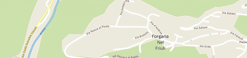 Mappa della impresa barazzutti mario a FORGARIA NEL FRIULI