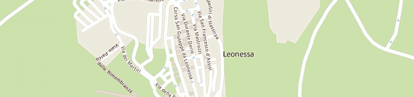 Mappa della impresa valeri omero a LEONESSA
