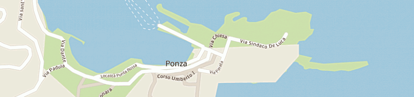 Mappa della impresa agenzia immobiliare turistcasa a PONZA