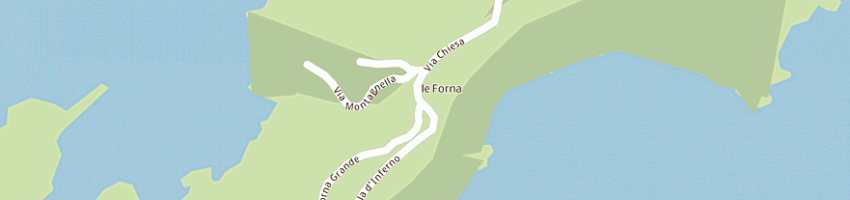 Mappa della impresa bar da pippo a PONZA