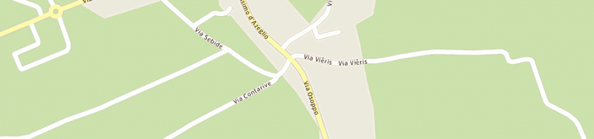 Mappa della impresa fari di venier adelino e c snc a SEDEGLIANO
