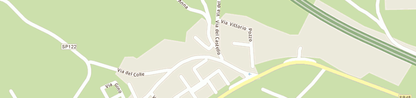 Mappa della impresa tifernum service sas di bertini carlo e c a FANO