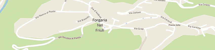 Mappa della impresa fratelli garlatti monica francesca e ugo sas a FORGARIA NEL FRIULI