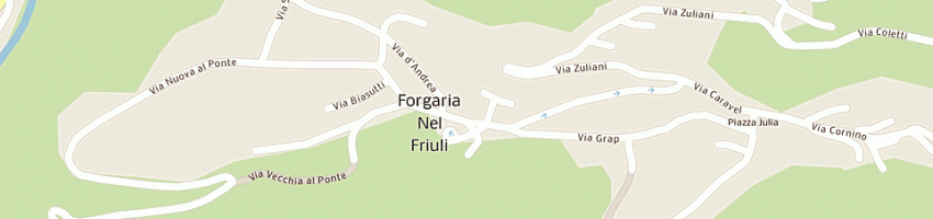 Mappa della impresa ge co 2 (sas) a FORGARIA NEL FRIULI
