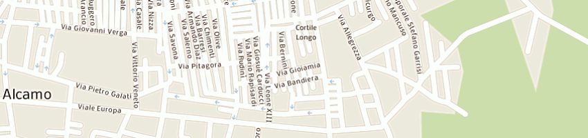 Mappa della impresa la piramide - piccola societa' cooperativa a rl a ALCAMO
