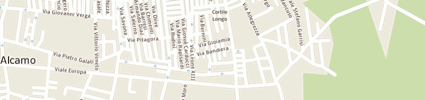 Mappa della impresa favara vincenzo a ALCAMO