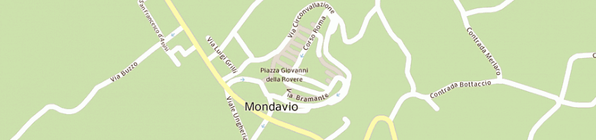 Mappa della impresa scuola elementare a MONDAVIO