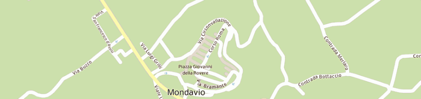 Mappa della impresa montanari stefano a MONDAVIO