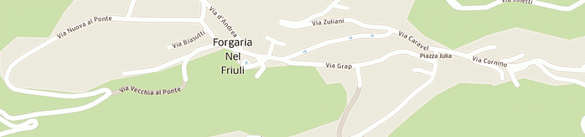 Mappa della impresa bucci giuseppe a FORGARIA NEL FRIULI