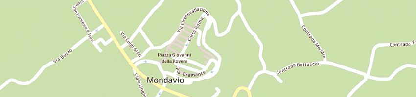 Mappa della impresa tecnico studio di goffi claudio a MONDAVIO