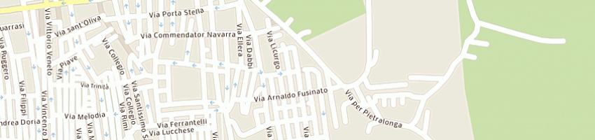 Mappa della impresa coraci benedetto a ALCAMO