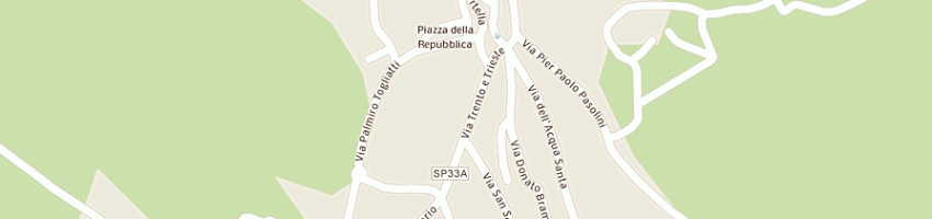 Mappa della impresa banca di roma spa a GENAZZANO