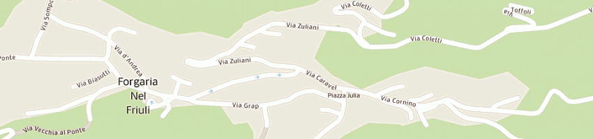 Mappa della impresa del linz onelio a FORGARIA NEL FRIULI