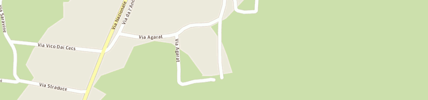 Mappa della impresa perosa pierino a SAN DANIELE DEL FRIULI