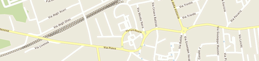 Mappa della impresa fotostudio attimi a CODROIPO