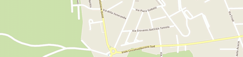 Mappa della impresa martinelli srl a CODROIPO