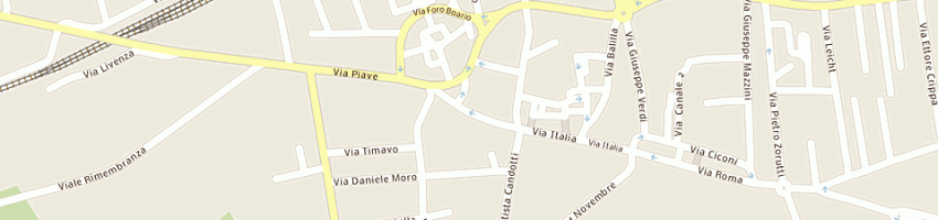 Mappa della impresa guaran snc di guaran luigi e c a CODROIPO