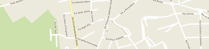 Mappa della impresa punto bike di scala severino a CODROIPO