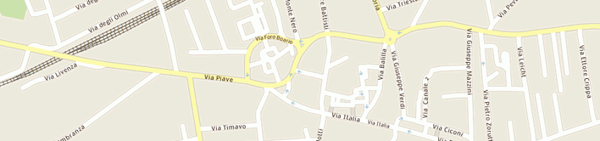 Mappa della impresa halley friuli srl a CODROIPO