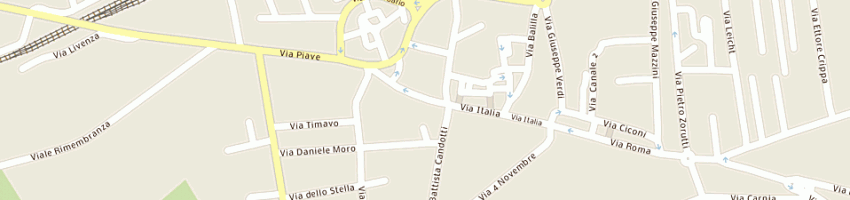 Mappa della impresa stella di boer stefania a CODROIPO