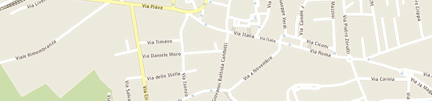 Mappa della impresa da renata renata a CODROIPO