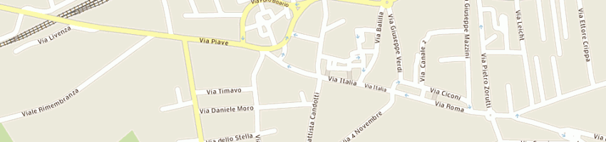 Mappa della impresa franzolini flavio a CODROIPO