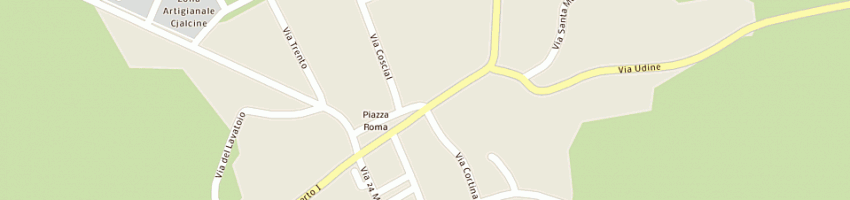 Mappa della impresa zappetti mirella a SEDEGLIANO