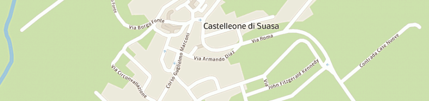 Mappa della impresa flli aguzzi di aguzzi a e c snc a CASTELLEONE DI SUASA