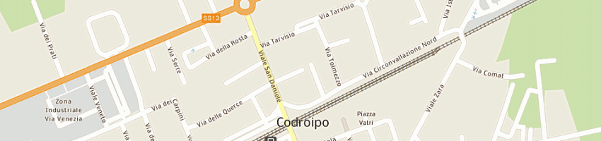 Mappa della impresa cefap a CODROIPO