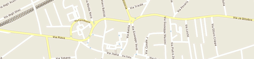 Mappa della impresa fabello gino a CODROIPO