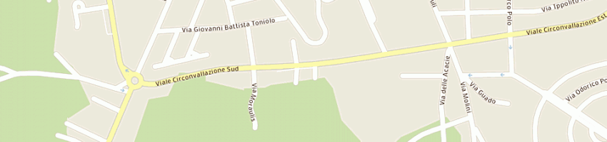 Mappa della impresa gross optic srl a CODROIPO