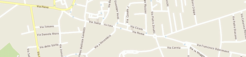 Mappa della impresa sferika srl a CODROIPO