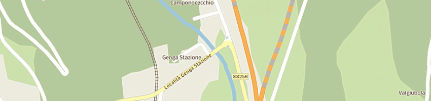Mappa della impresa albergo ristorante il parco di marchetti vincenzo e c sas a GENGA