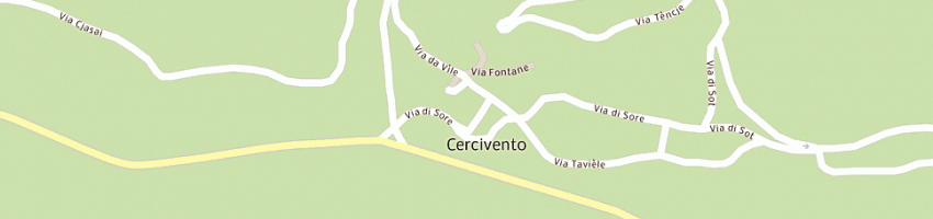 Mappa della impresa silverio paolo e di vora elvio snc a CERCIVENTO
