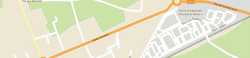 Mappa della impresa chiesa luciano a CODROIPO
