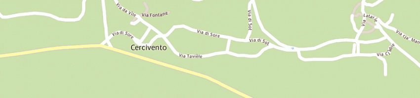 Mappa della impresa della pietra mauro a CERCIVENTO
