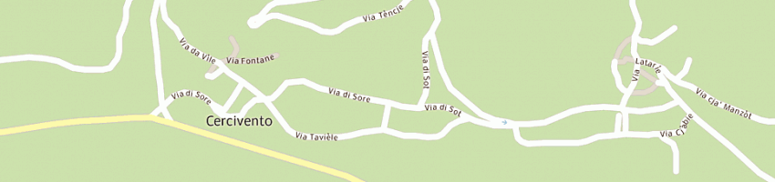 Mappa della impresa comune di cercivento a CERCIVENTO